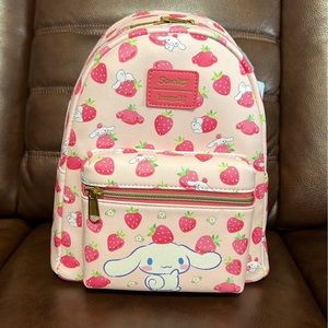 Loungefly Cinnamoroll Strawberries Mini Backpack
